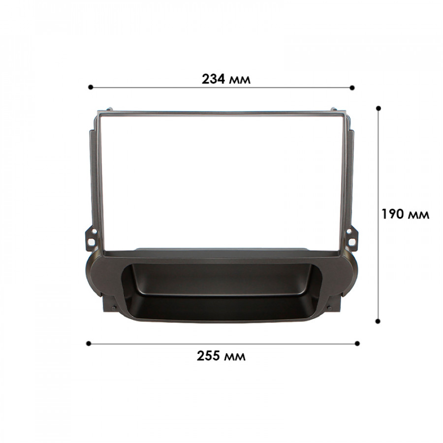 Переходная рамка Chevrolet Malibu 2012-2015 (6582) 9"