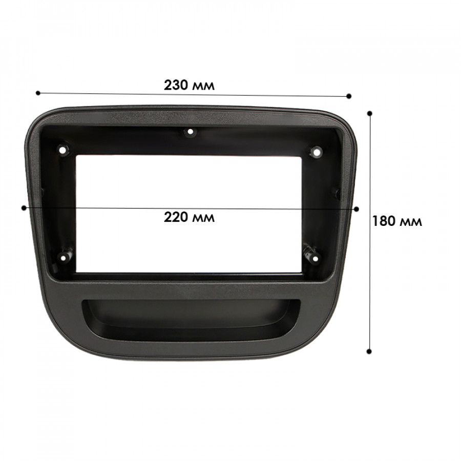 Переходная рамка Chevrolet Malibu XL 2015-2022 (7669) 9"