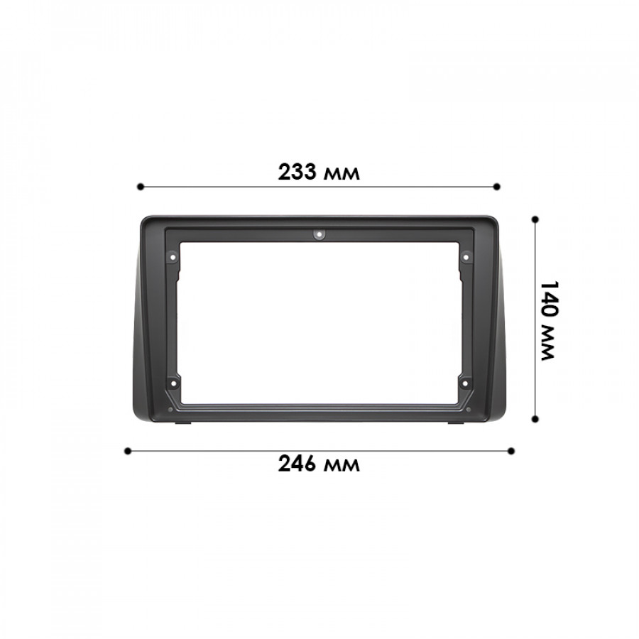 Переходная рамка Chrysler Grand Voyager 2011-2019 Town & Country 2011-2016 Dodge Grand Caravan 2011-2020 (7264) 9"