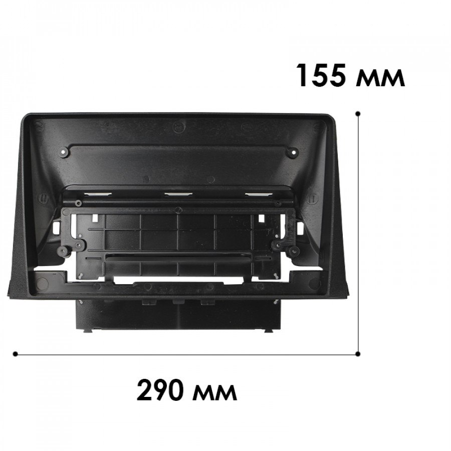 Рамка Citroen Berlingo 18-24 Peugeot Partner Rifter 18-24 Opel Combo Toyota ProAce City 19-23 (7660) 10.1"