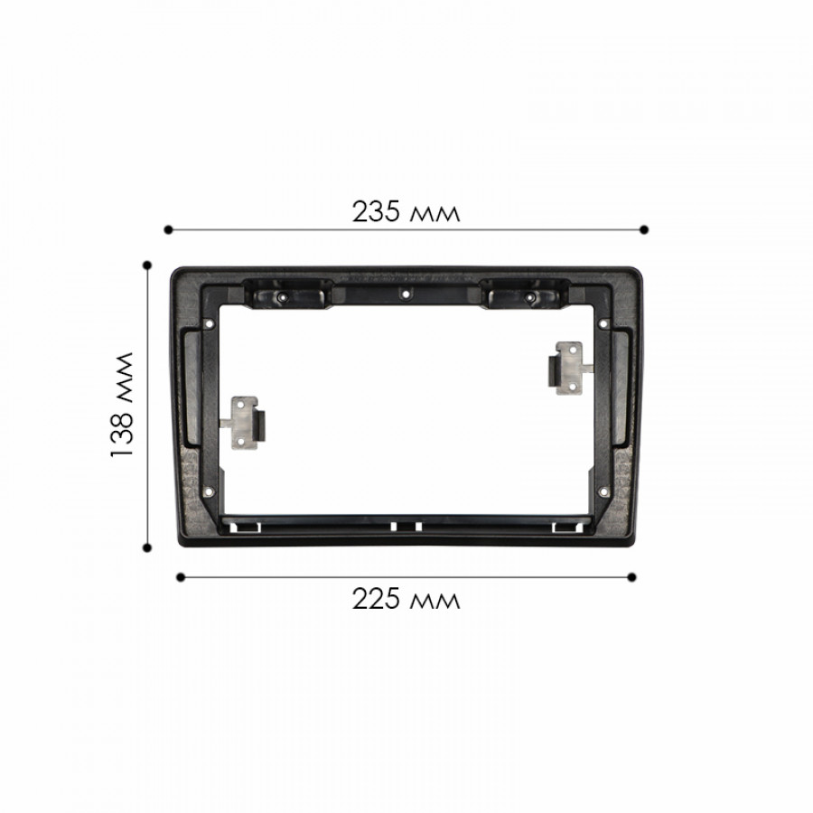 Переходная рамка Citroen Jumper 2006+ Peugeot Boxer 2006+ Fiat Ducato 2006+ (7590) 9"