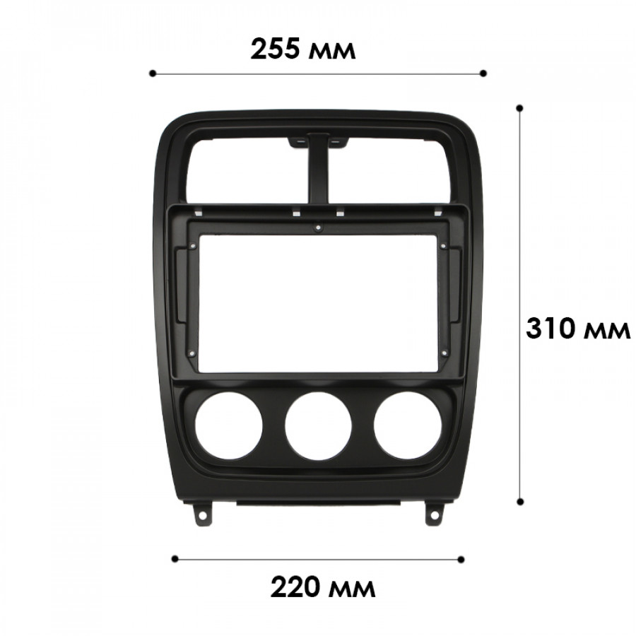 Переходная рамка Dodge Caliber 2009-2013 (5140) 9"