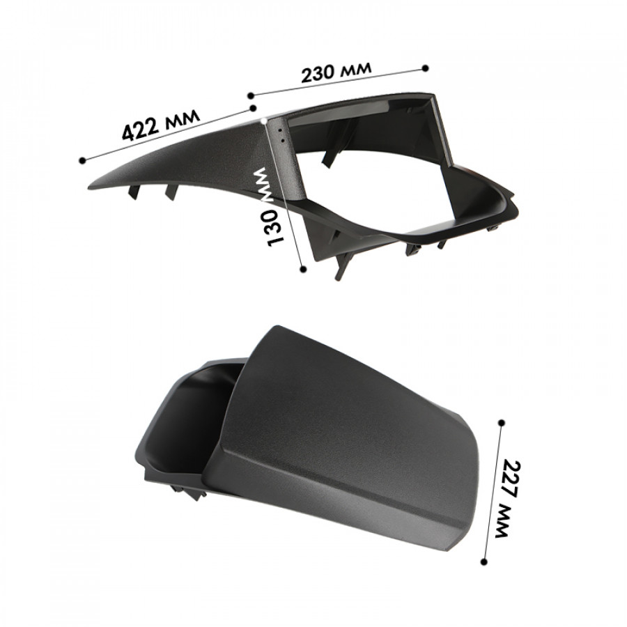 Переходная рамка Ford EcoSport 2012-2017 Ver. 3 (7816) 9"