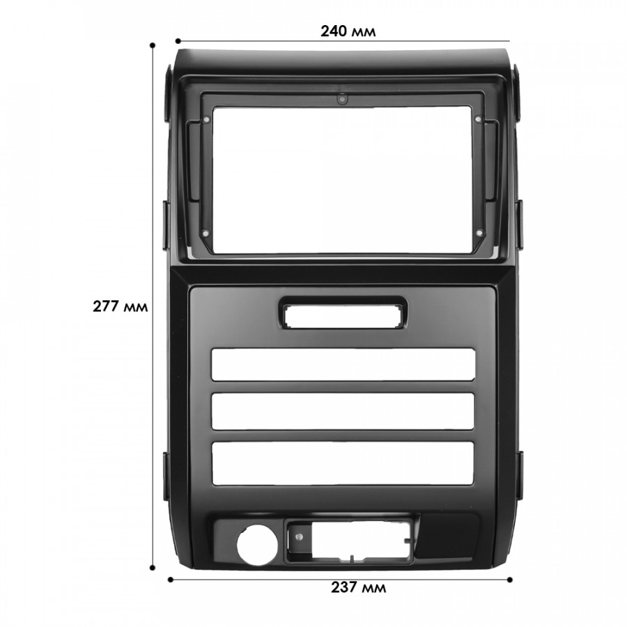 Переходная рамка Ford F-150 2009-2014 Manual AC (6796) 9"