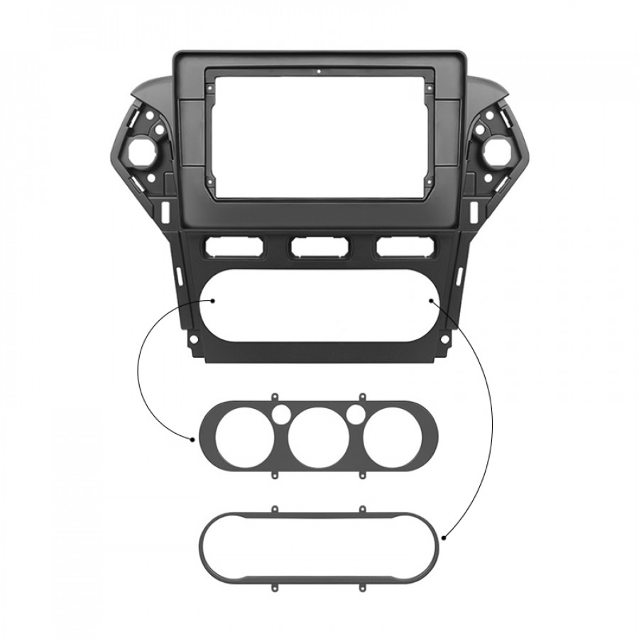 Переходная рамка Ford Mondeo 2010-2014 (7053) 10"