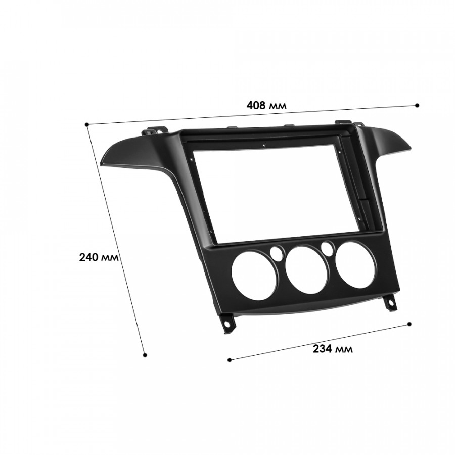 Переходная рамка Ford S-Max 2006-2015 manual AC (7146) 9"