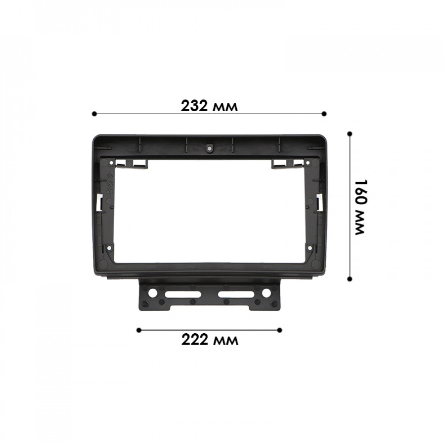 Переходная рамка Geely	Emgrand EC7 2014-2016 Emgrand 7 2016+ (7298) 9"