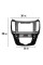Переходная рамка Great Wall Hover (Haval) M4 2014+ (7295) 9"