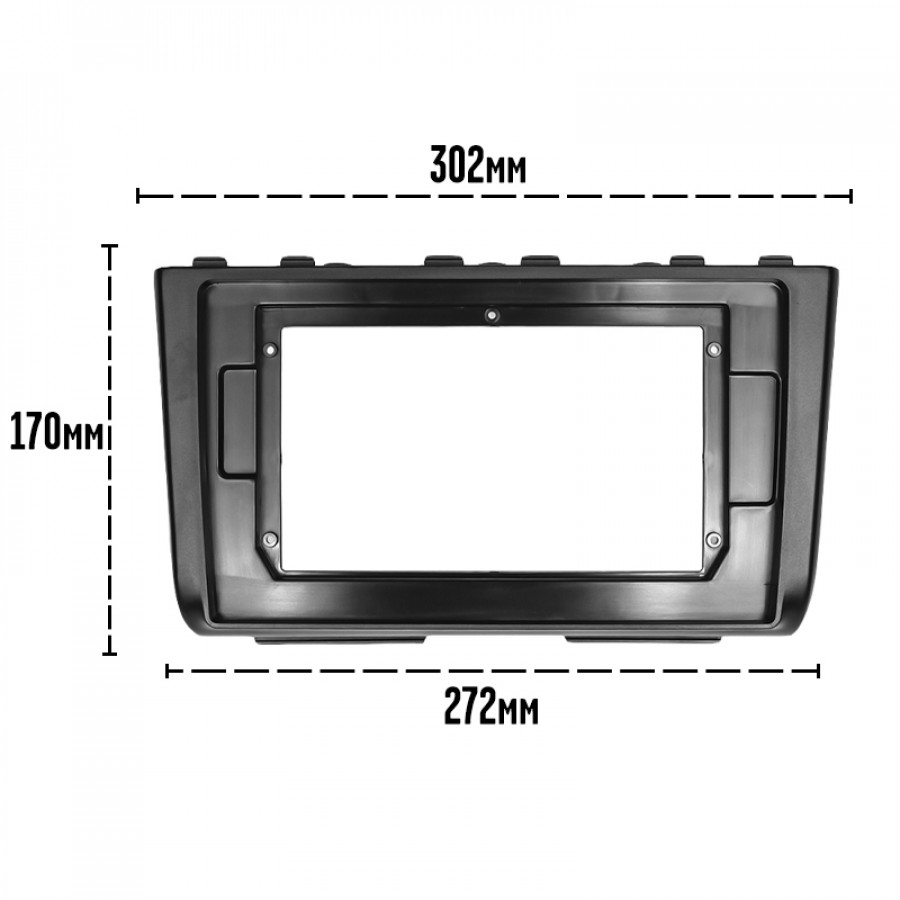 Переходная рамка Hyundai Creta IX25 2021 (7289) 9"