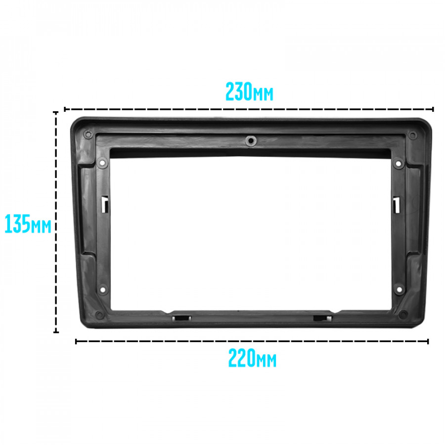 Переходная рамка Hyundai Grandeur (TG) 2005-2011 Azera (TG) 2006-2011 (7292) 9"