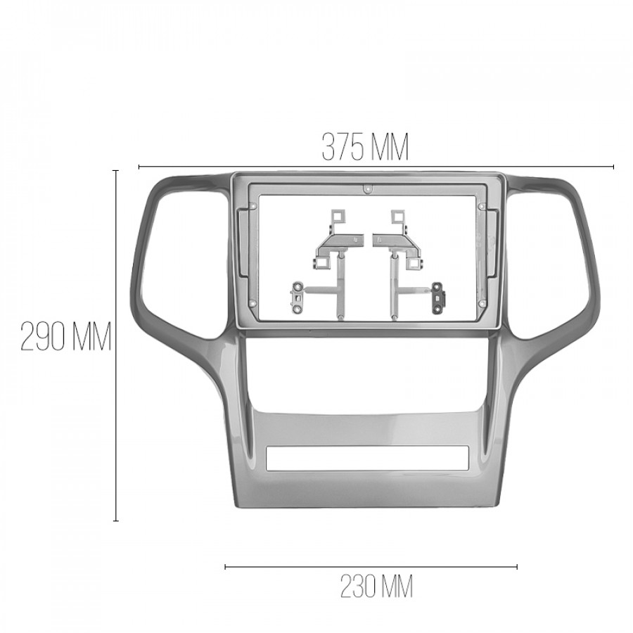 Рамка переходная для Jeep Grand Cherokee 2011-2013 (6800) 9"