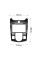 Переходная рамка Kia Cerato (TD) Forte (TD) 2009-2012 AC (6396) 9"