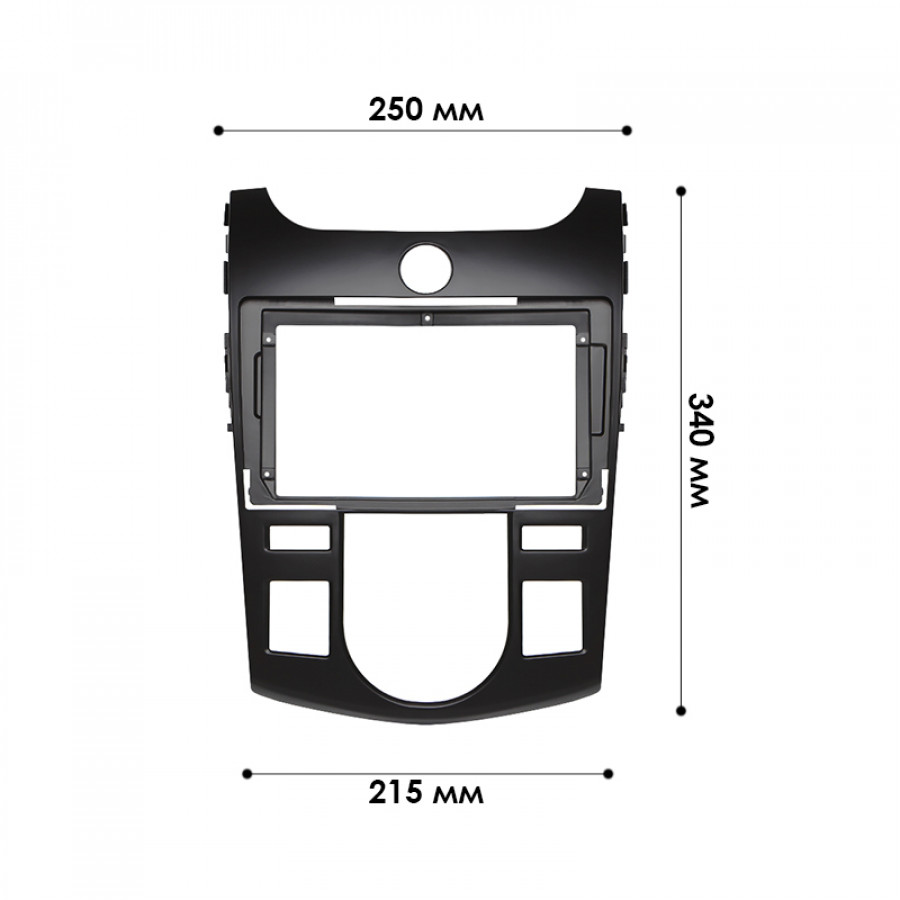 Переходная рамка Kia Cerato (TD) Forte (TD) 2009-2012 AC (6396) 9"