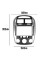 Переходная рамка Kia Cerato 2006-2008 MC (6824) 9"