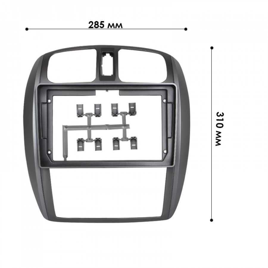 Переходная рамка Mazda 323 2002-2008 (7322) 9"