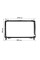 Переходная рамка Mercedes-Benz A-klasse W169 04-12 B-klasse W245 05-11 Vito W639 06-14 Viano W639 06-14 (BE 028N) 9" Black