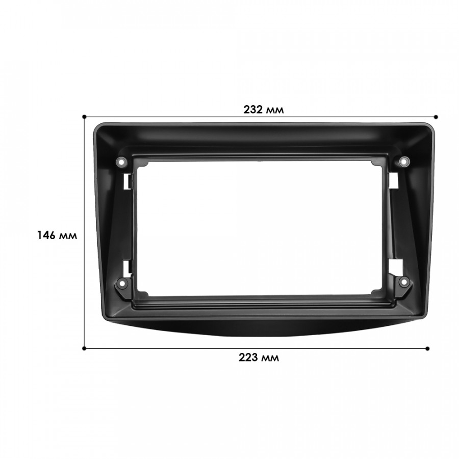 Переходная рамка Mitsubishi Grandis 2003-2011 Manual AC (7067) 9"
