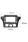 Переходная рамка Mitsubishi Outlander 2003-2006 (F2) (7091) 10.1" (right wheel)