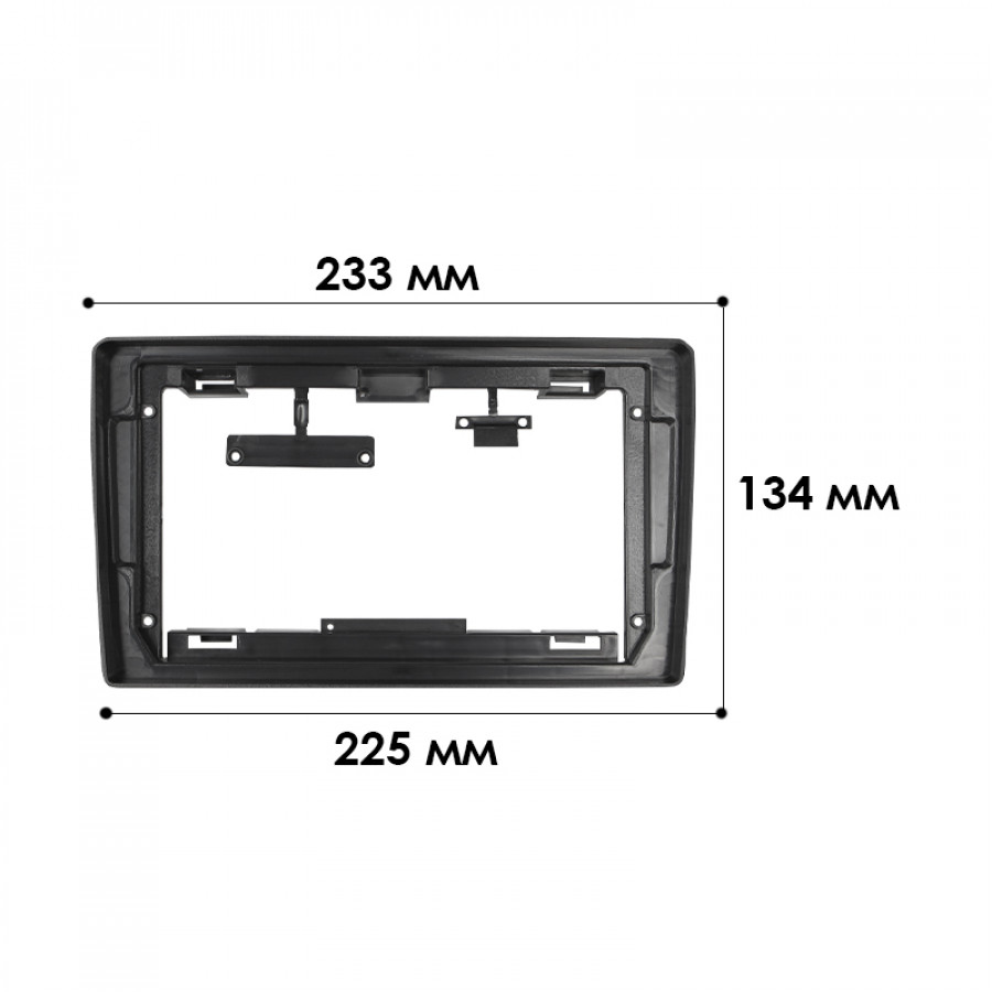 Переходная рамка Nissan Navara (D40) 2005-2010 Pathfinder (R51) 2004-2010 (6896) 9"