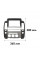 Переходная рамка Nissan Navara (D40) 2005-2010 Pathfinder (R51) 2004-2010 (1137) 9"