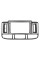 Переходная рамка Nissan X-Trail 2001-2004 (7226) 9"