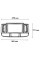 Переходная рамка Nissan X-Trail 2001-2004 (7226) 9"