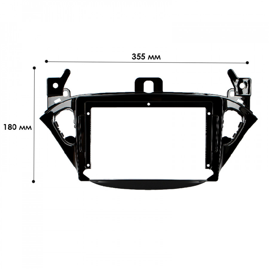 Переходная рамка Opel Adam 2013-2019 Corsa E 2015-2019 (7820) 9"