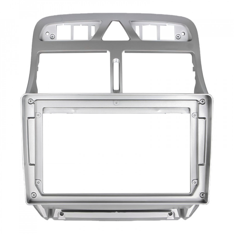 Переходная рамка Peugeot 307 2001-2008 (PE 021N) 9" Silver
