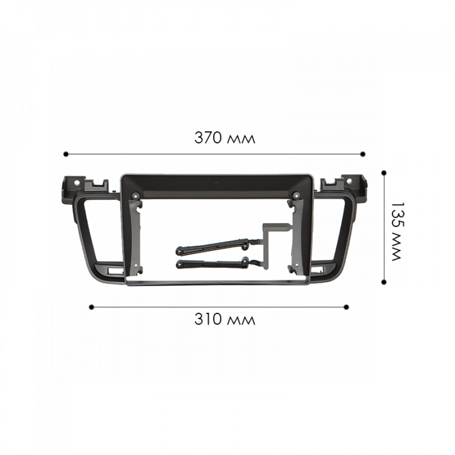 Переходная рамка Peugeot 508 2011-2018 (6931) 9"