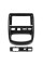 Переходная рамка Renault Duster 2010-2015 (F-6696) 9" Black
