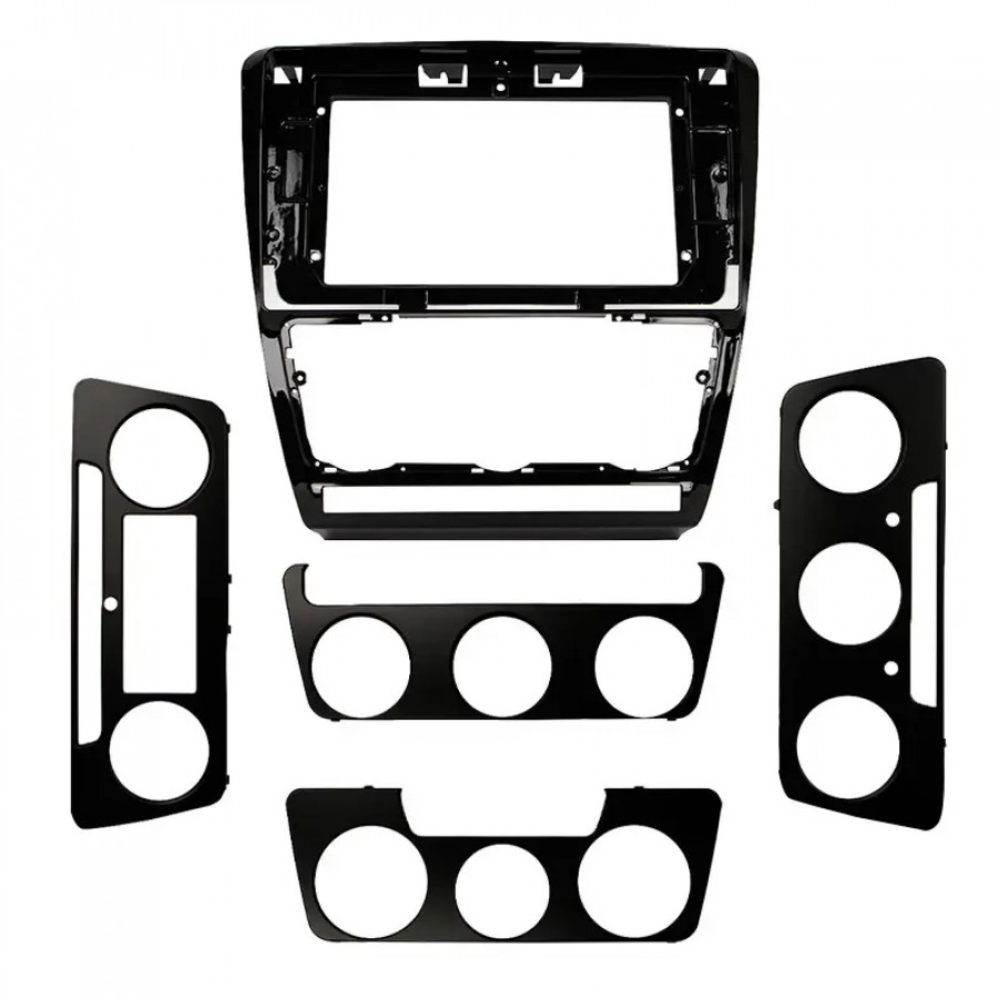 Переходная рамка Skoda Octavia 2004-2013 (TK 0229) 10,1" Black