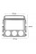 Переходная рамка Suzuki Liana 2004-2008 9" (7133)