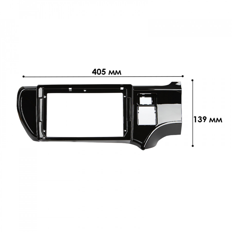 Переходная рамка Toyota Aqua 2011-2017 right (6923) 9"