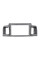 Переходная рамка Toyota Corolla 2001-2006 (6338) 9" Gray