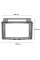 Переходная рамка Toyota Corolla Verso 2004-2009 (7716) 9"