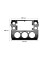 Переходная рамка Toyota FJ Cruiser 2007-2016 (6880) 9"