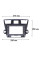 Переходная рамка Toyota Highlander 2008-2013 (6825) 10.1"