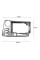 Переходная рамка Toyota Matrix 2003-2008 (6899) 9"