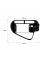 Переходная рамка Toyota Prius C 2018-2020 right wheel (7528) 9"