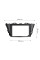 Переходная рамка Toyota Prius V 2012-2017 right wheel (6902) 9"