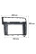 Переходная рамка Volkswagen Golf 7 2012-2021 (2973) 10.1"