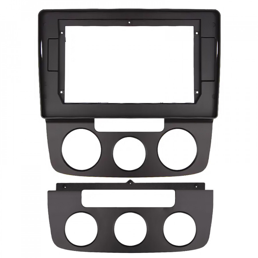 Переходная рамка Volkswagen Jetta 2005-2009 Golf 2003-2008 Manual AC (6881) 10.1"