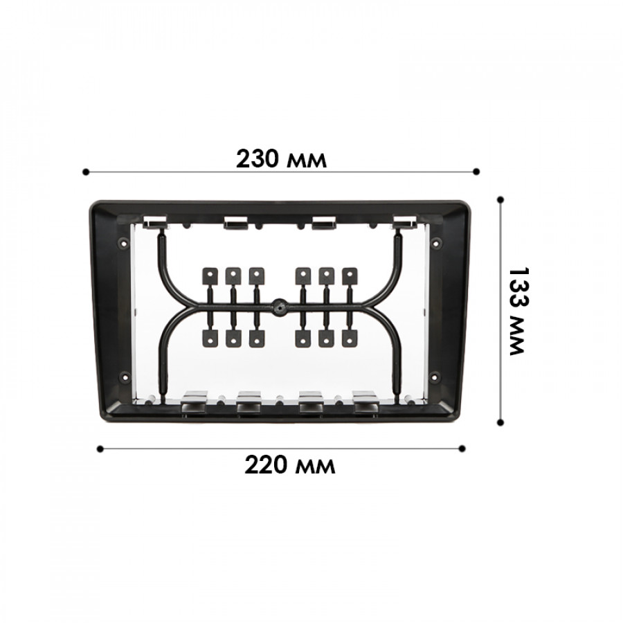 Переходная рамка Volkswagen Passat B5 1996-2005 (7492) 9"