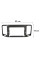 Переходная рамка Volkswagen Sharan 2010-2022 Seat Alhambra 2010-2022 9" (4657)