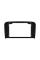 Переходная рамка Volvo S80 (VO 011N) 2001-2006 (7239) 9" Black