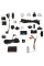 Штатный комплект переходная рамка с проводкой Audi Q7 4L 2006-2010 (1234-328) 9" + canbus