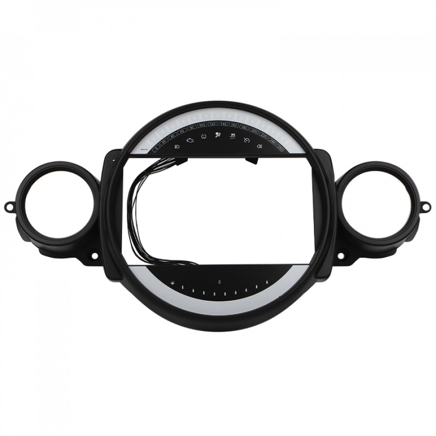 Штатный комплект переходная рамка BMW Mini 2007-2015 (1234-320) 9" + адаптер питания