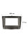 Переходной штатный комплект с проводкой Lexus IS250 XE20 2006-2012 10.1" (1234-286) + canbus