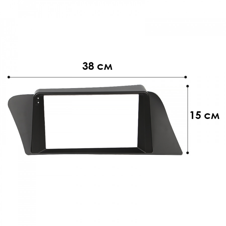 Переходной штатный комплект с проводкой Lexus RX270 RX350 RX450h III 2008-2015 9" (1234-302) + canbus