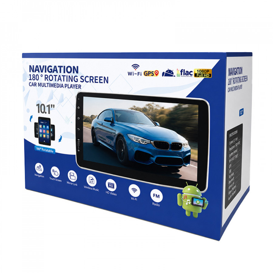 Автомобильная магнитола 3500А 10.1" 1din Android 2+32